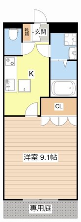 パークヒルズ・Ｂの物件間取画像